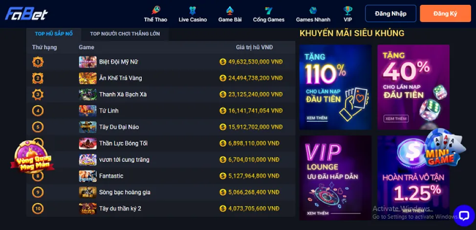 Game bắn cá mới Win58